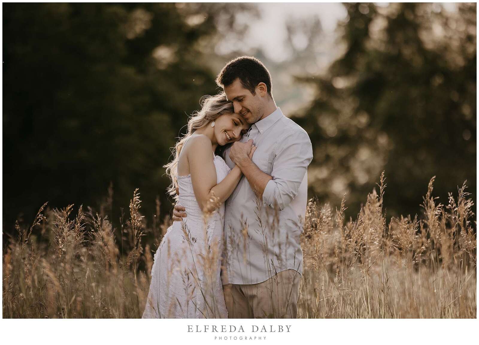 Engagement session in a field