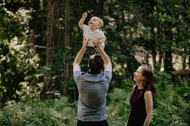 Baby reaching for the sky